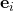 \mathbf{e}_i