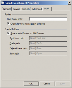 configure windows live mail for gmail